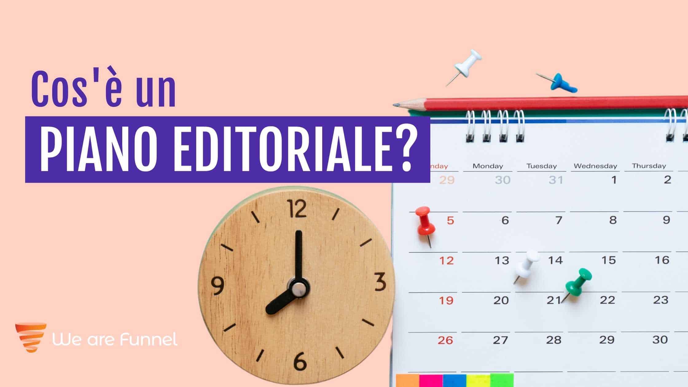 Cos'è un piano editoriale social?