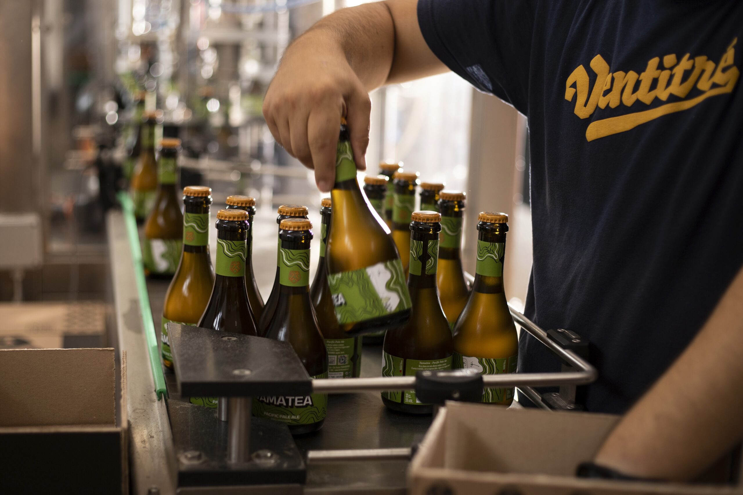 Produzione del Birrificio Ventitré